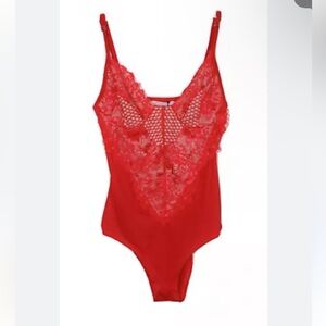 Vera & Lucy Lace Bodysuit, Size M